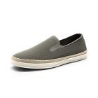 Men's Slip-on Loafers Breathable Casual Non-Slip Shoes Grey