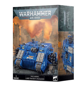 Warhammer 40k Space Marine Land Raider Crusader / Redeemer New in Box