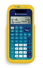 Texas Instruments TI-34 MultiView Scientific Calculator -Blue/yellow Teacher Kit