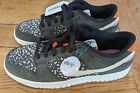 New Mens Size 9.5 Nike Dunk Low SE Gone Fishing Rainbow Trout Sneakers Shoes