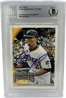 ANDREW MCCUTCHEN SIGNED 2010 TOPPS ROOKIE #110A AUTO AUTOGRAPH BECKETT BGS