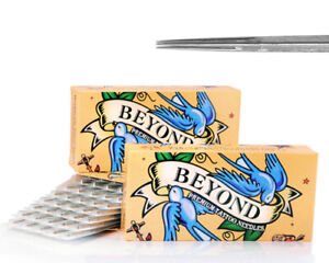 BEYOND Round Liner Disposable Sterile Tattoo Needles 50pcs/box #12 0.35mm