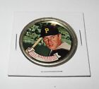 1964 Topps Baseball Coin Pin #27 Bill Mazeroski Pittsburgh Pirates Near Mint