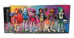 Monster High Ghoul Spirit Sporty Deluxe Fashion Doll Playset - 6 Pack