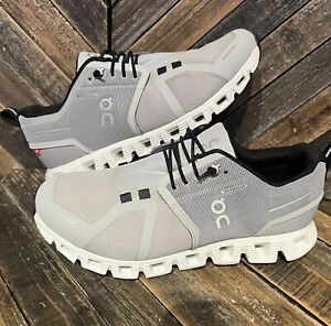 ON Cloud 5 Waterproof Running Shoes Women's Size US 6 Glacier/White Barely Worn