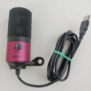 Podcast And Streaming Mic Pink USB Studio Condenser Microphone Fifine Model K669