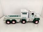 2013 Hess Toy Truck  Holiday Promotional Toy With Lights And Sounds White Green