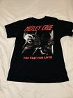 Vintage 1981 Motley Crue Too Fast For Love T-shirt Front & Back Graphic Rare 80s