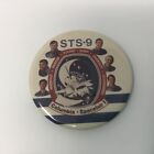 Vintage NASA STS-9 Columbia -Spacelab 1  Button PIN 1983