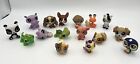 Littlest Pet Shop lot of 16 Pets Bird,Dog,Hippo And More Hasbro Animals Figures