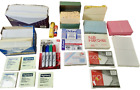 Lot Vtg Office Supplies Envelopes Index Cards Sharpies Post-It Notes Glue Sticks