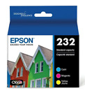 Epson 232 Color Ink Cartridges C/M/Y 3-Pack T232520-S