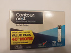 Contour Next 7278 Blood Glucose Test Strips -70 Count Exp 11/24+ New + free ship