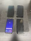 Lot Of 4 Samsung Galaxy S8/S8 Plus/Note 8 64GB Unlocked For Parts/Repair Y2