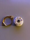 TUBE SOCKET - 7 Pin Ceramic - Chassis (TOP) Mount - Gold - (1pc)
