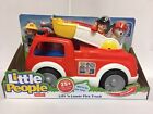 Fisher Price Little People Lift n Lower Fire Truck - Brand New - Retired Edition