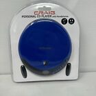 CRAIG PERSONAL CD PLAYER WITH HEADPHONES BLUE CD2808-BL ELECTRONICS NEW SEALED