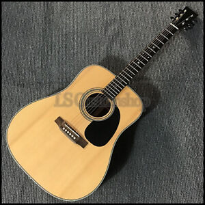 D28 41 Inches Solid Spruce Acoustic Guitar with Pickup Rosewood Back Fast Ship