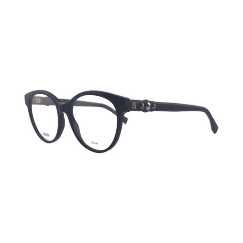 Fendi FF 0275 Black Eyeglasses Frames 52mm 17mm 145mm - 807