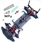 Metal & Carbon Fiber 4WD 1/10 Touring Car On-Road Drift RC Car Frame Kit Chassis
