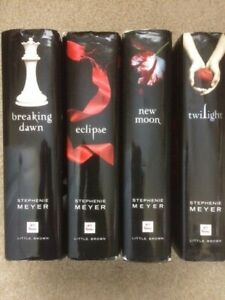 Twilight Saga Series 1-4 Set: New Moon, Eclipse,Breaking Dawn hardback HC HB lot