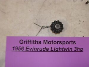1956 EVINRUDE LIGHTWIN outboard boat motor 3hp johnson oem metal gas cap chain