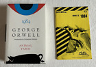 1984 & ANIMAL FARM George Orwell w/Christopher Hitchens 2003 + Cliff Notes 1967