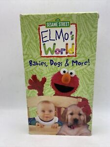Seame Street Elmos World - Babies, Dogs  More  VHS 2000