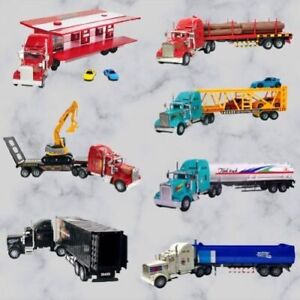 Big Daddy Big Rig Tractor Trailer Transport Toy Trucks Big Toy Truck Series