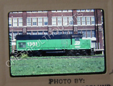 Original '81 Kodachrome Slide BN Burlington Northern 1381 GP15-1 Fresh     38T32