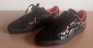 Puma Classic Suede 367838 02 Tropical Black Pink Sneakers Shoes Mens 10
