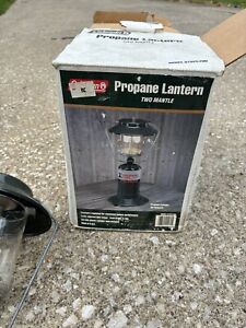 2-Mantle Propane Fuel Lantern Coleman Quickpack Carry Case, 810 Lumens NEW