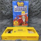 Bob the Builder Mucks Favorite Adventures VHS Tape 2003 Classic Kids Show Film