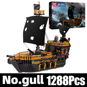 Mould King 13083 (Clearance) Seagull Battleship Pirate Boat Building Block Toy