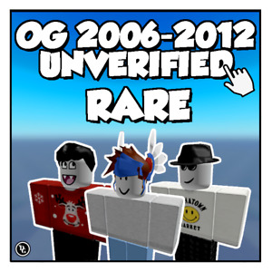 ROBLOX 2006-2014 | ROBLOX OG | RARE & CHEAP 🔥 TRUSTED