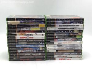 New ListingMicrosoft Xbox Video Game Lot - Halo 2, NFL Fever 2003, ESPN NFL 2K5 And More