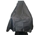 New ListingBarber and Hair Stylist Satin Cape Black and Grey with Letters-Free Shipping