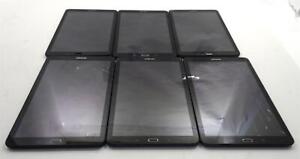 Lot 6 Samsung Galaxy Tab SM-T560NU 16GB Android Tablets - Please Read