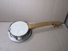 Small Vintage / Antique Banjo Uke Bell Brand Pat App For - As Is