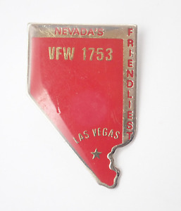 VFW 1753 Nevada’s Friendliest Las Vegas Vintage Lapel Pin
