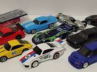 10 Vehicle Lot of Hot Wheels Premium Vehicles with Real Riders Porsche