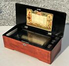 VTG Antique Mojon-Manger Company 8 Song Swiss Music Box