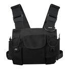 Clakllie Chest Bag Radio Chest Harness Chest Front Pack Pouch Holster Vest Ri...