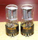 Pair, RCA Type 6SL7GT Radio/Audio Tubes, NOS, Matched