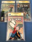 Venom: Tooth and Claw #1-3 set - Marvel - CGC SS 9.8 NM/MT - Signed by St Pierre