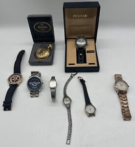 Large Watch Collection Lot Untested