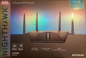 NETGEAR RAX50 Dual-Band AX5400 Wi-Fi 6 Router - RAX50-100NAS