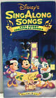Disney Sing Along Songs VHS Very Merry Christmas Video Tape V 8 BUY 2 GET 1 FREE