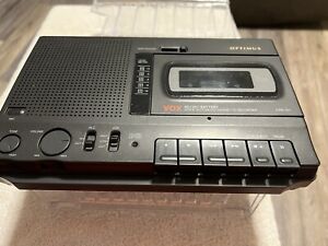 New ListingCassette Tape Player Optimus CTR-117  Voice Activated Recorder Portable TESTED