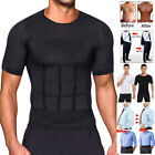 Men Slimming Body Shaper Vest Compression Shirt Gynecomastia Undershirt Tank Top